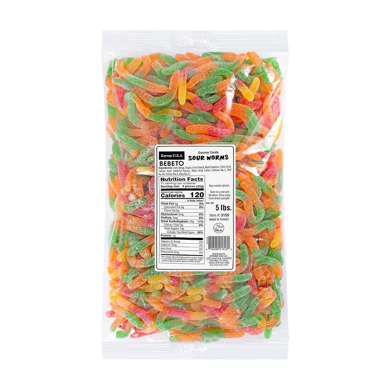 Sour Gummy Worms